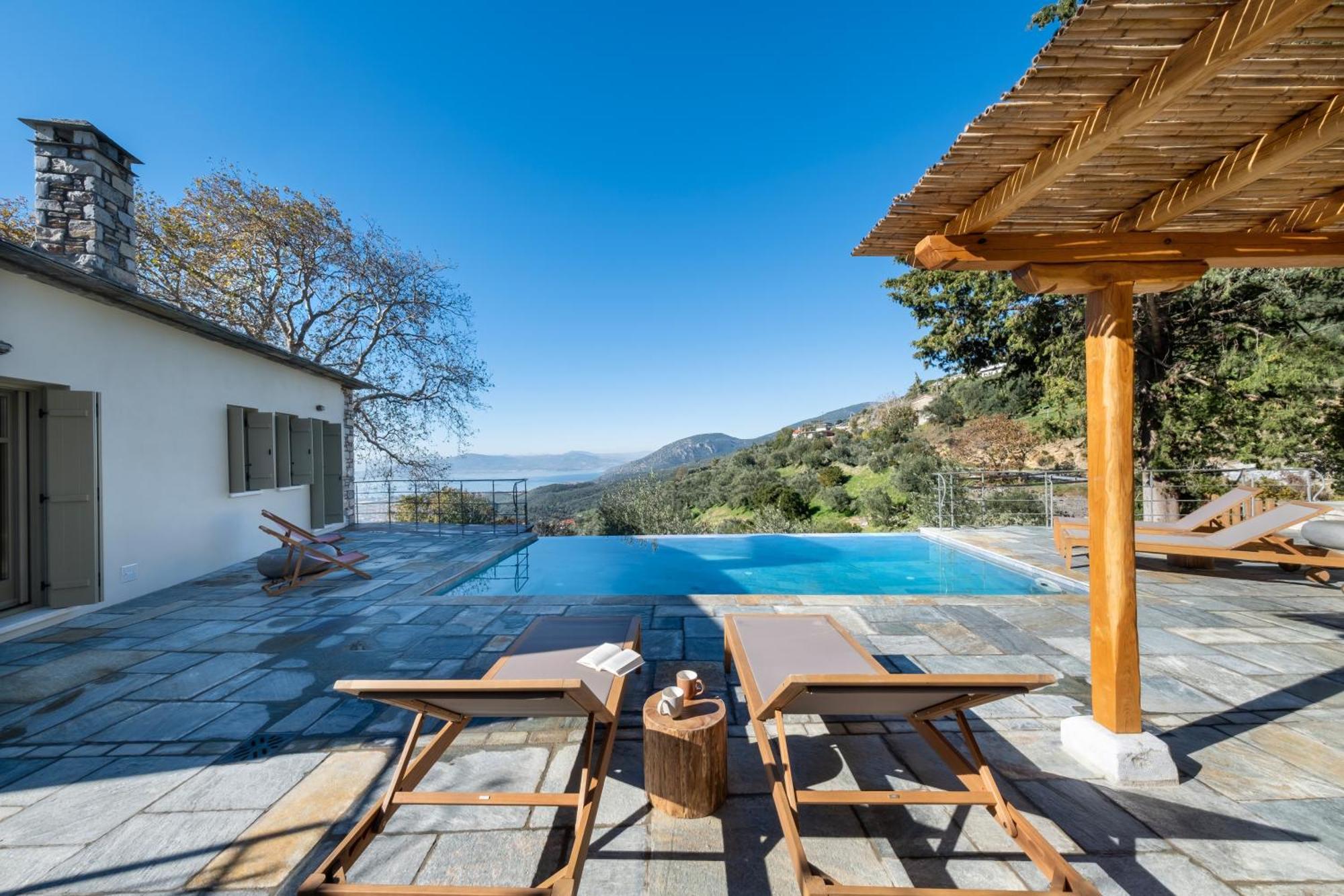 Strofilos Villas Áyios Vlásios Exterior foto